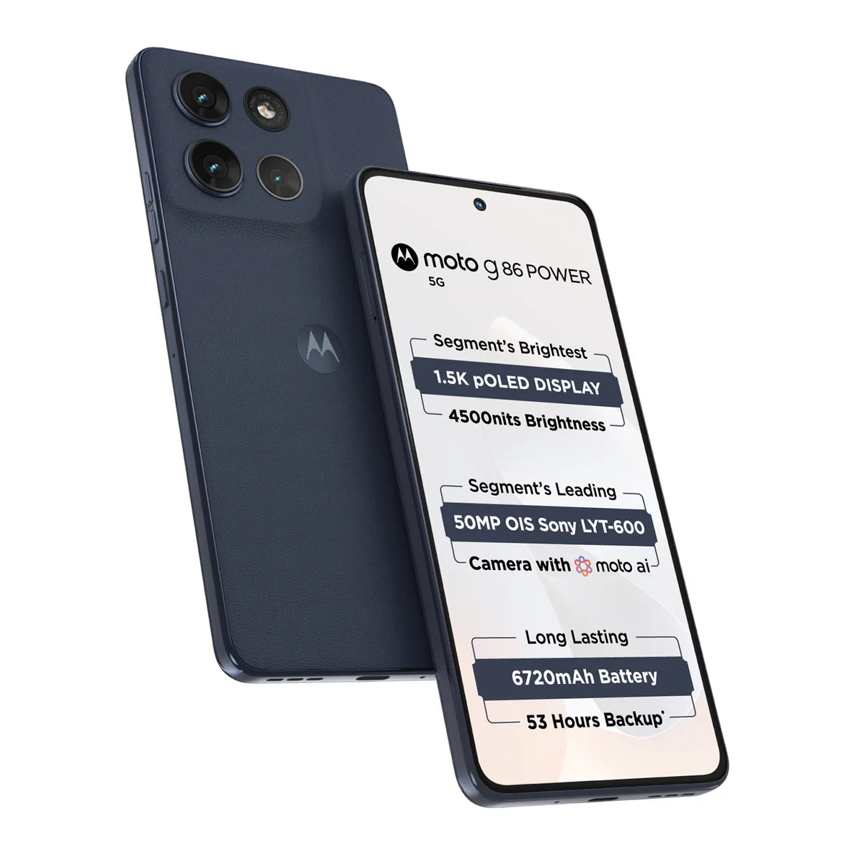 Motorola Moto G86 5G (Pantone Spellbound, 8GB + 128GB)